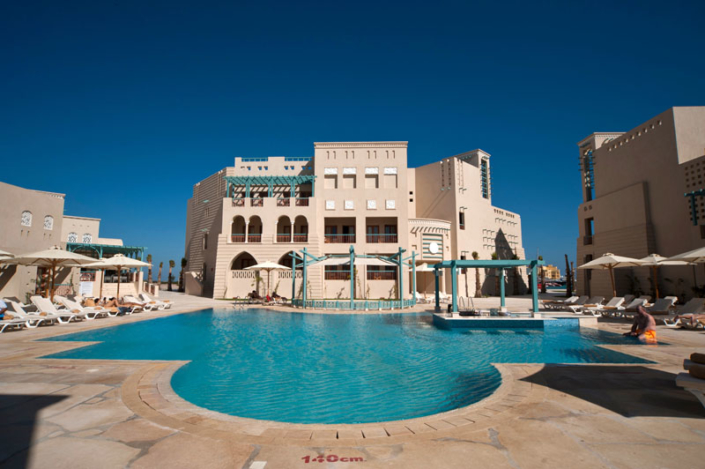 Mosaique Hotel El Gouna swimming pool day 1