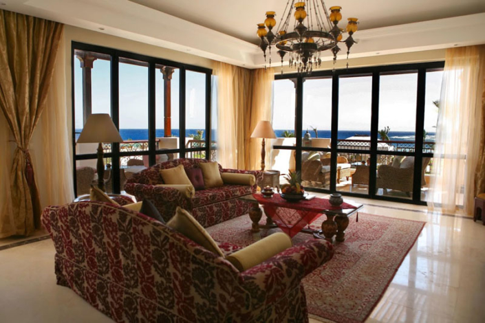 THE PALACE PORT GHALIB presidential suite living lr