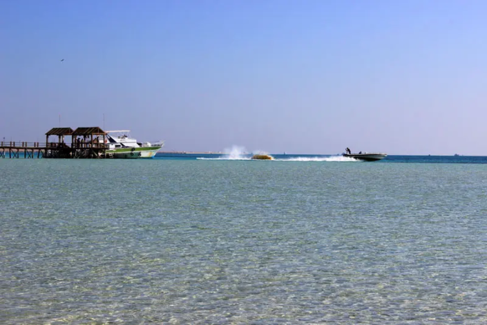 Wassersport an der Orange-Bay-Hurghada-Ägypten